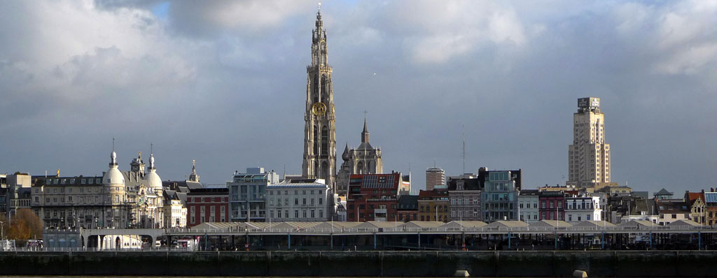 Panorama Antwerpii