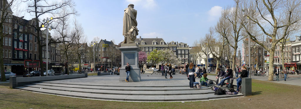 Plac Rembrandta w Amsterdamie