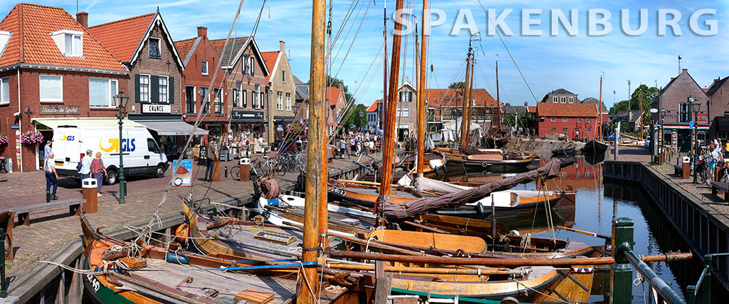 wieś rybacka Spakenburg.