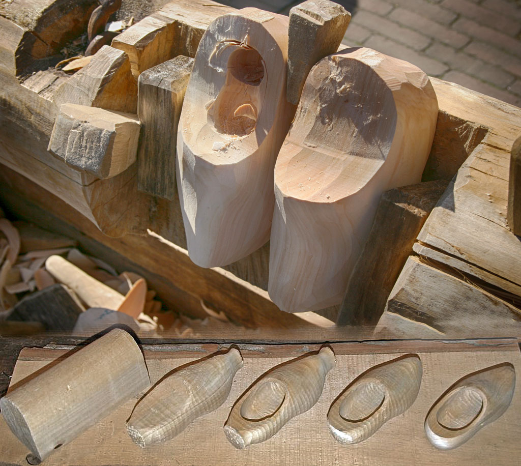 fazy produkcji chodaka drewniaka