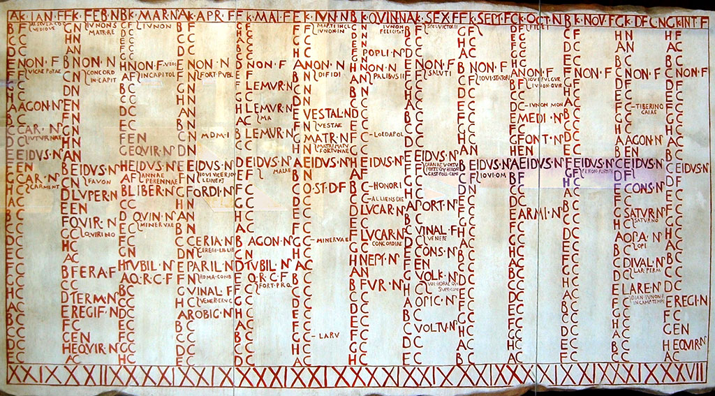 starożytny kalendarz rzymski