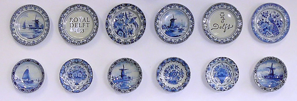 Porcelana z Delft.