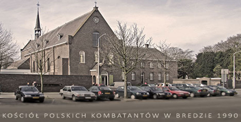Polski kościół w Bredzie w okresie powojennym.