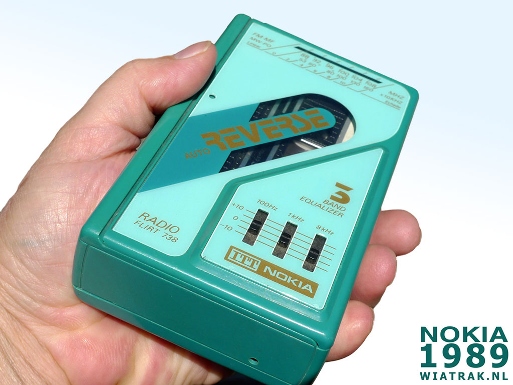 odtwarzaczy kaset magnetofonowych Nokia z 1989 r.