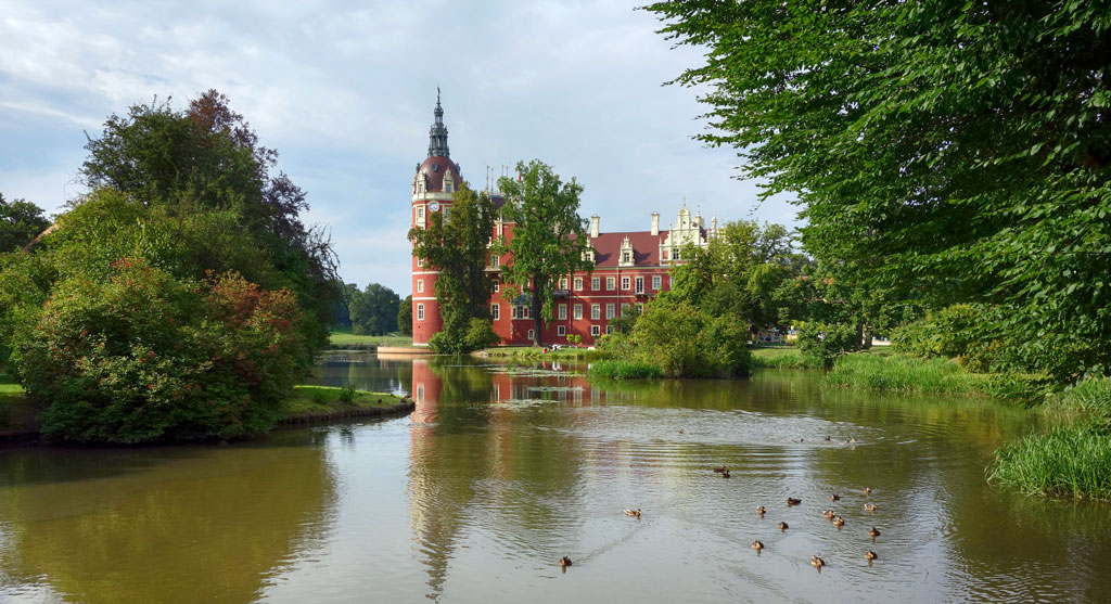 Zamek Park Mużakowski Bad Muskau