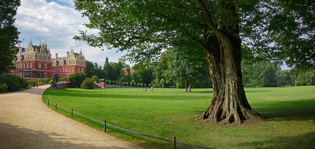 Zamek Park Mużakowski Bad Muskau