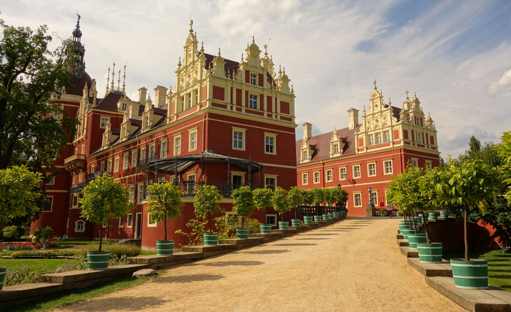 Zamek Park Mużakowski Bad Muskau