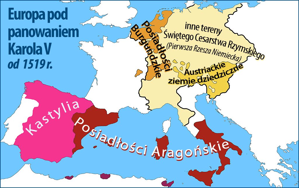 Europa w 1519 r.