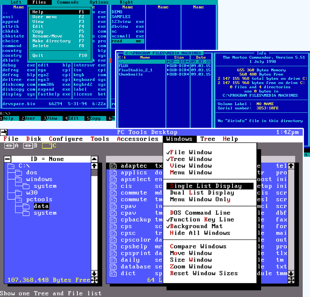 Narzędzia komputerowa z lat 90