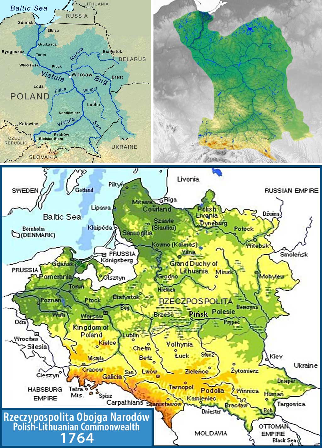 dorzecze Wisły terytorium Polski