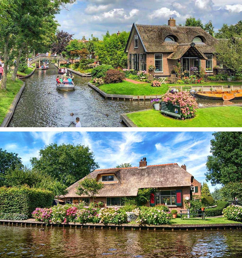 holenderska wieś na wodzie Giethoorn.