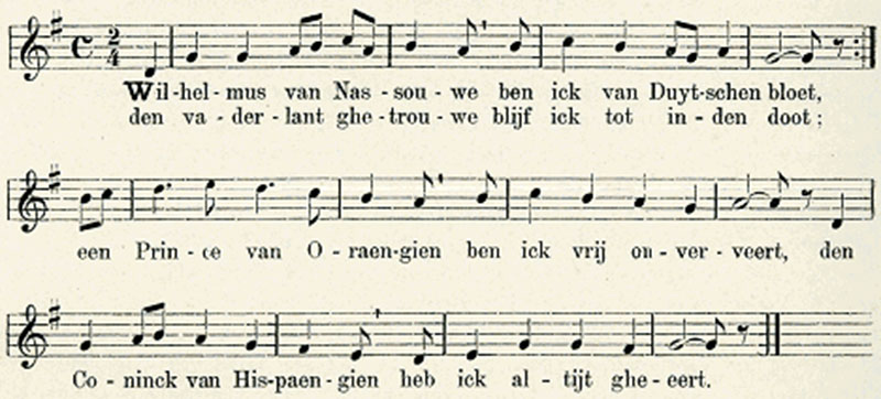 hymn holenderski