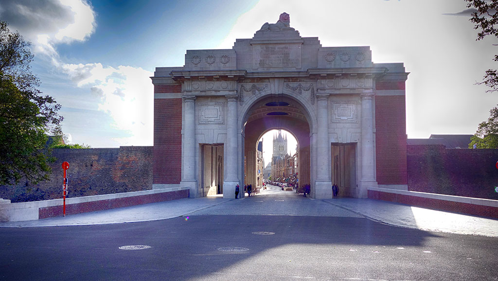 łuk triumfalny w Ieper