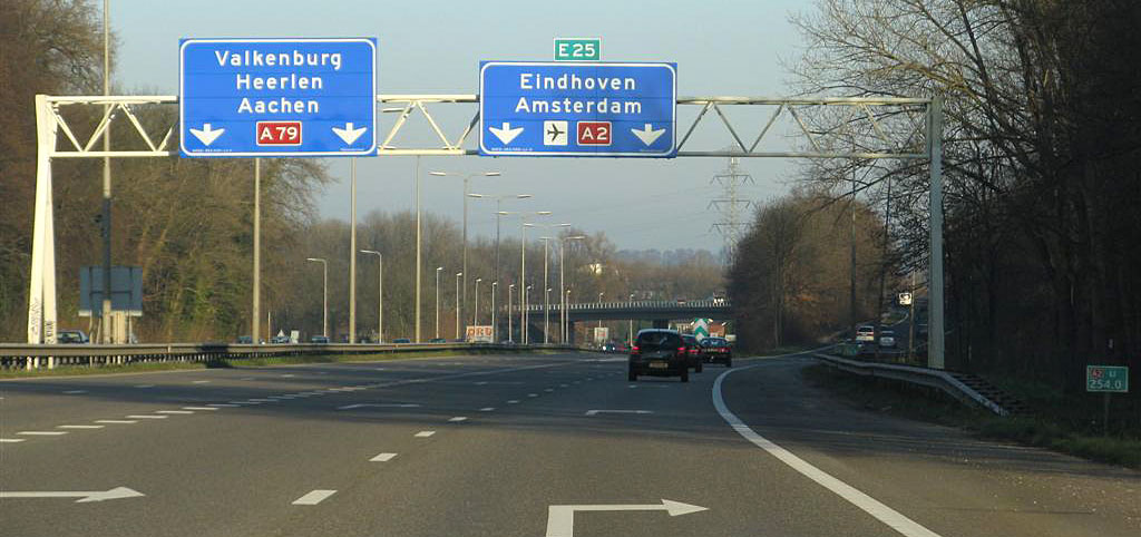 drogi w Holandii