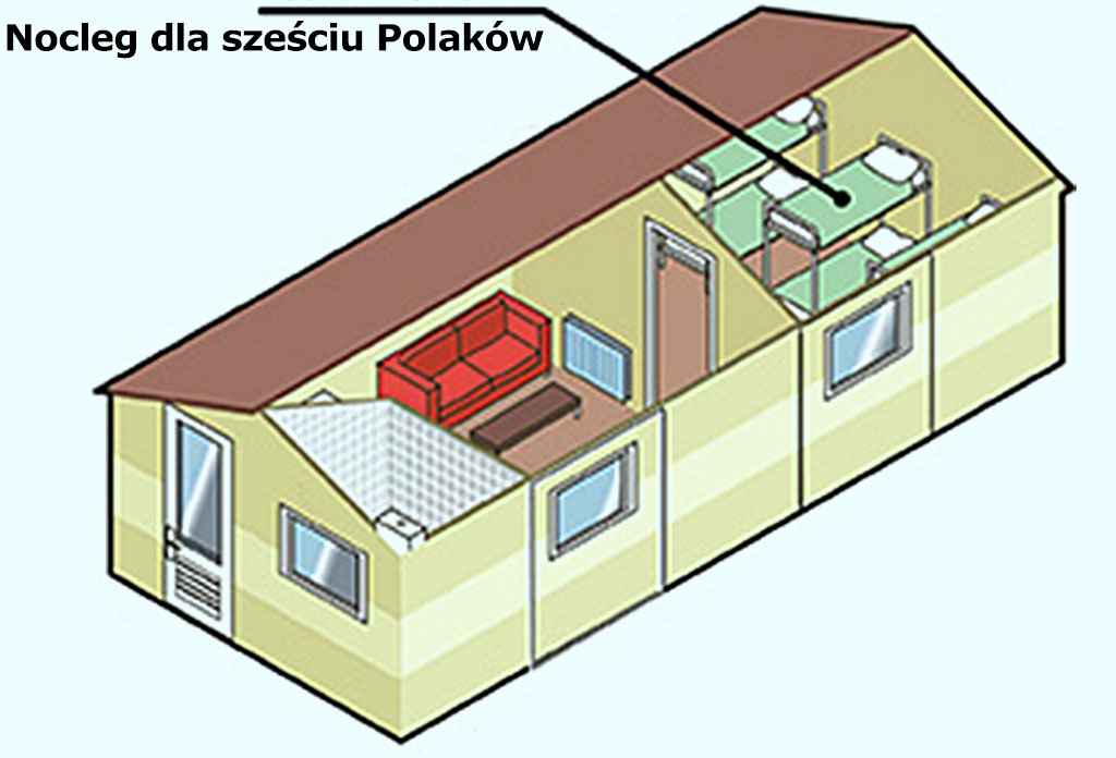 baraki dla polskich robotników