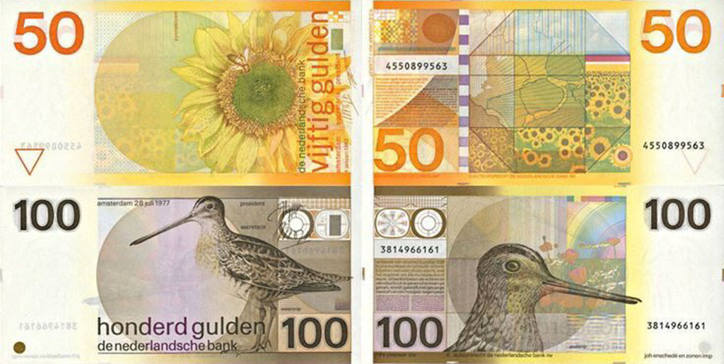 banknoty holenderskie