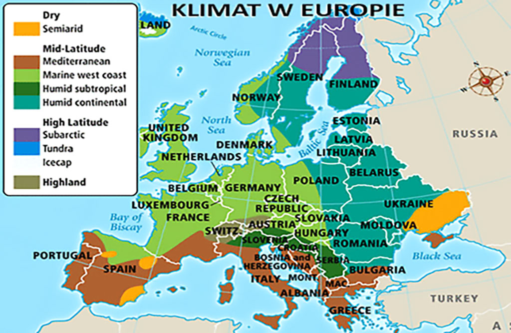 Klimat w Europie