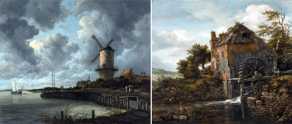 krajobrazy Jacoba van Ruisdael