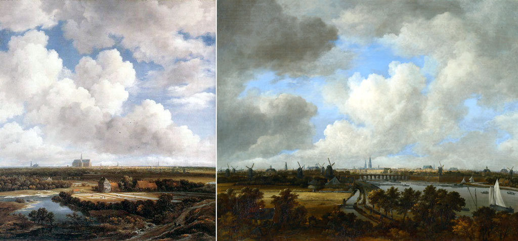 krajobrazy Jacoba van Ruisdael
