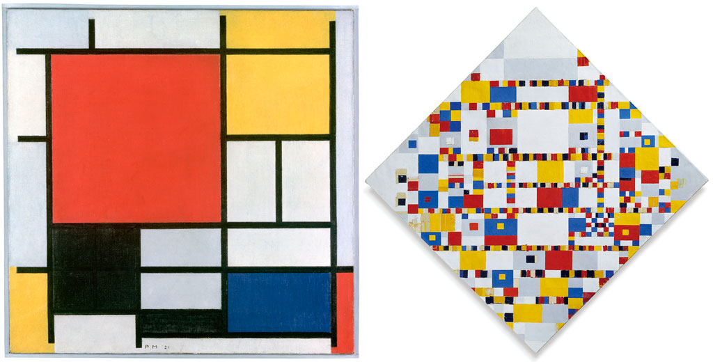 obrazy Piet Mondriaan