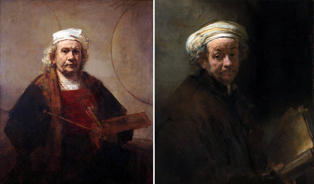 autoportrety Rembrandta