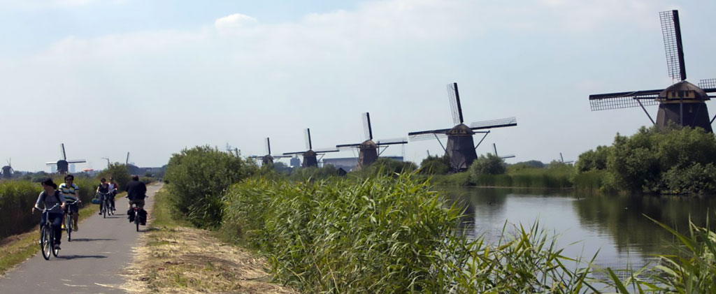 wiatraki Kinderdijk