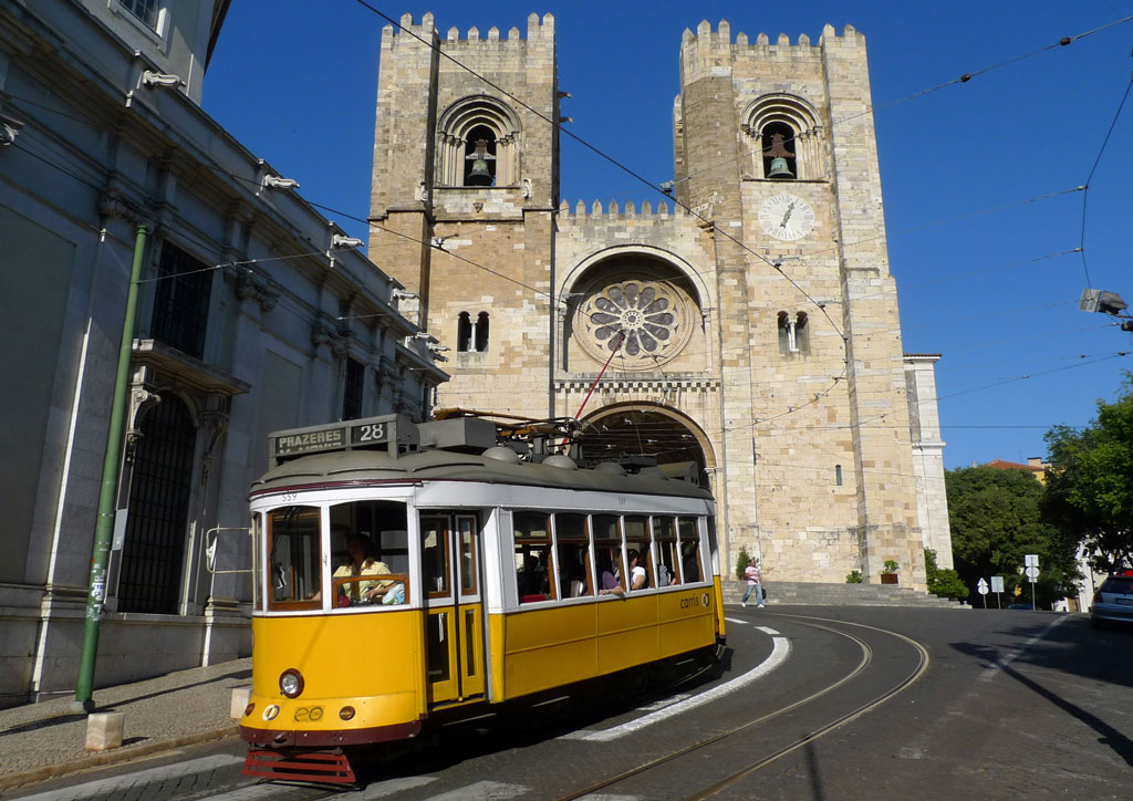 tramwaj 28 w Lizbonie