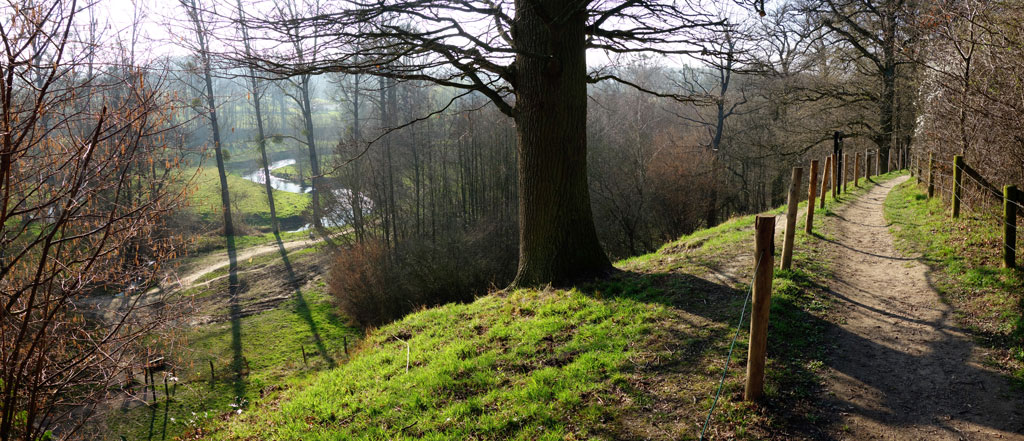 Dolina rzeczki Geul Limburg