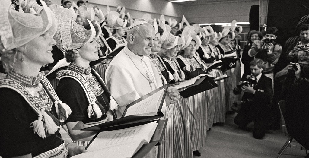 Jan Paweł II w Holandii 1985