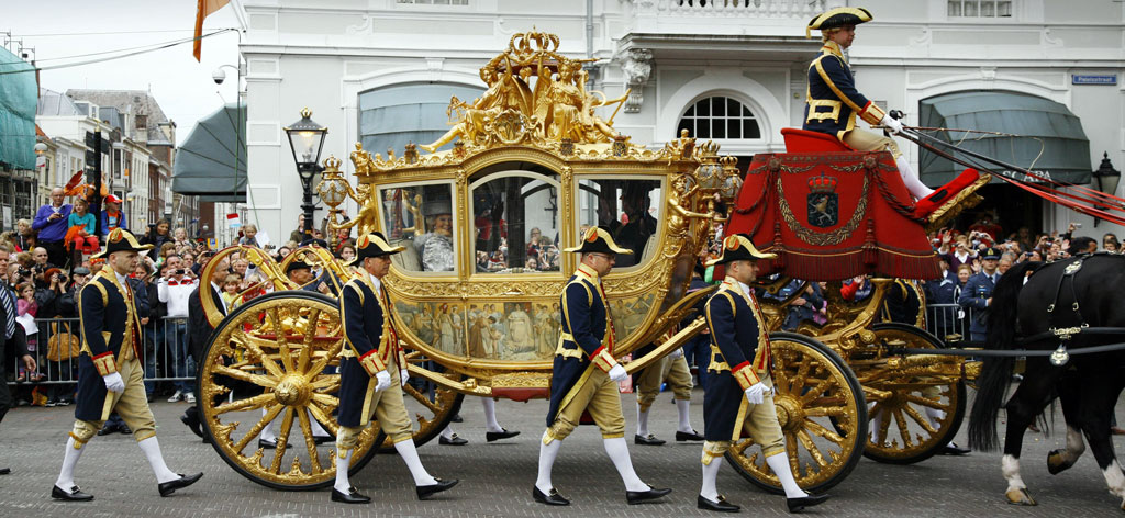 złota kareta króla Holandii
