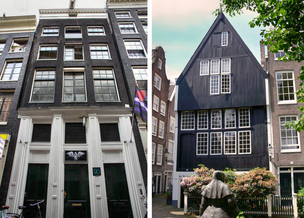 najstarsze domy drewniane w Amsterdamie