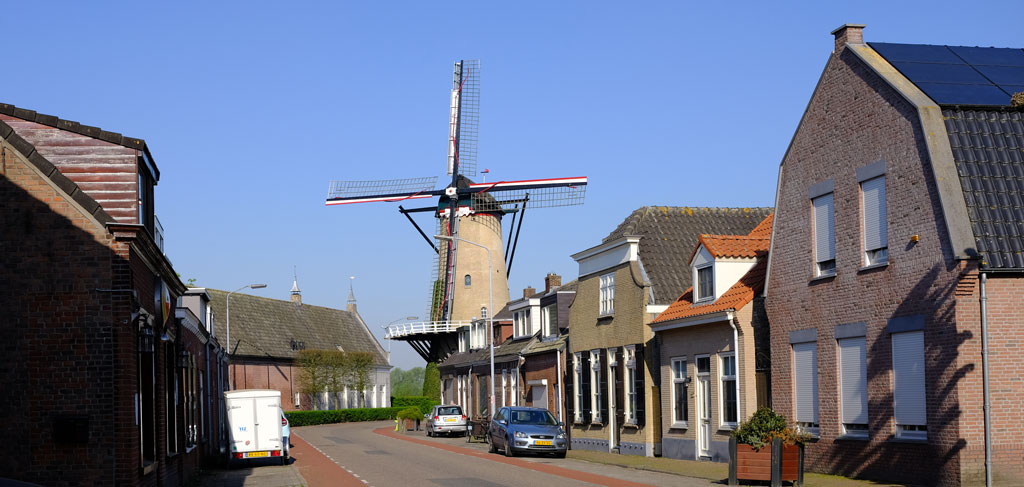 Wiatrak w Holandii