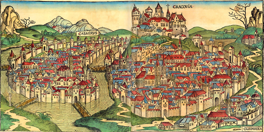 średniowieczny Kraków cechy rzemieślnicze