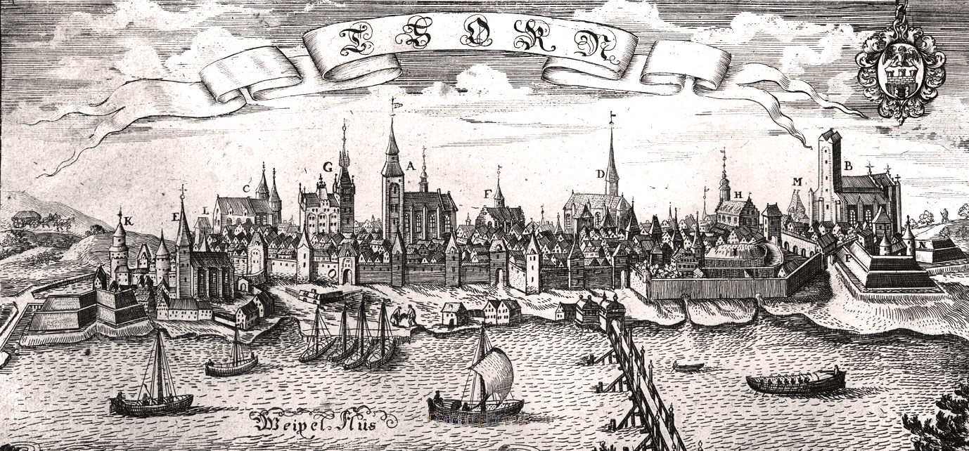 Toruń w XVII wieku