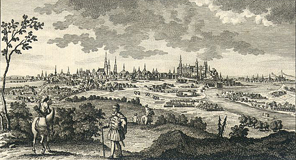 Kraków z XVII wieku