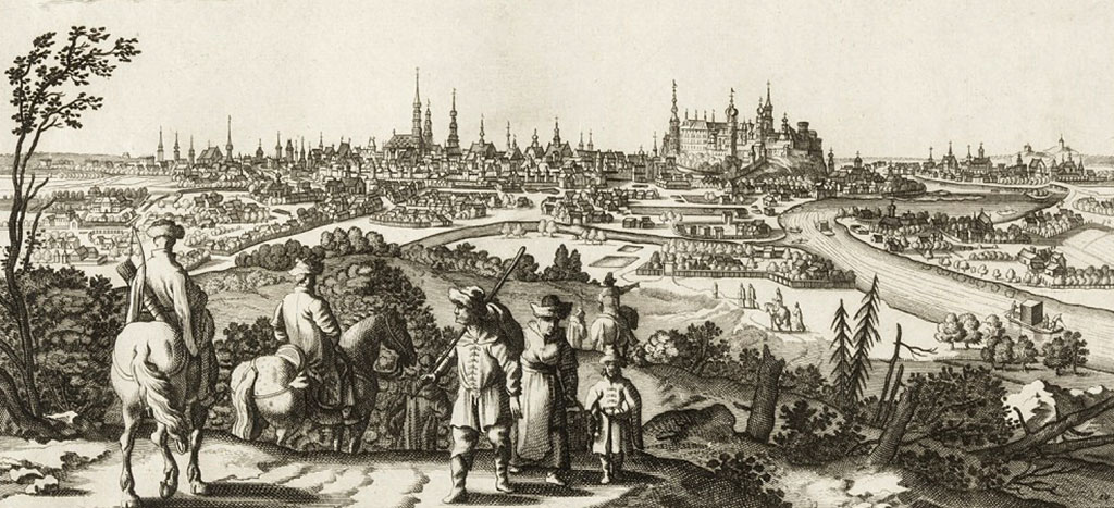 Kraków z XVII wieku