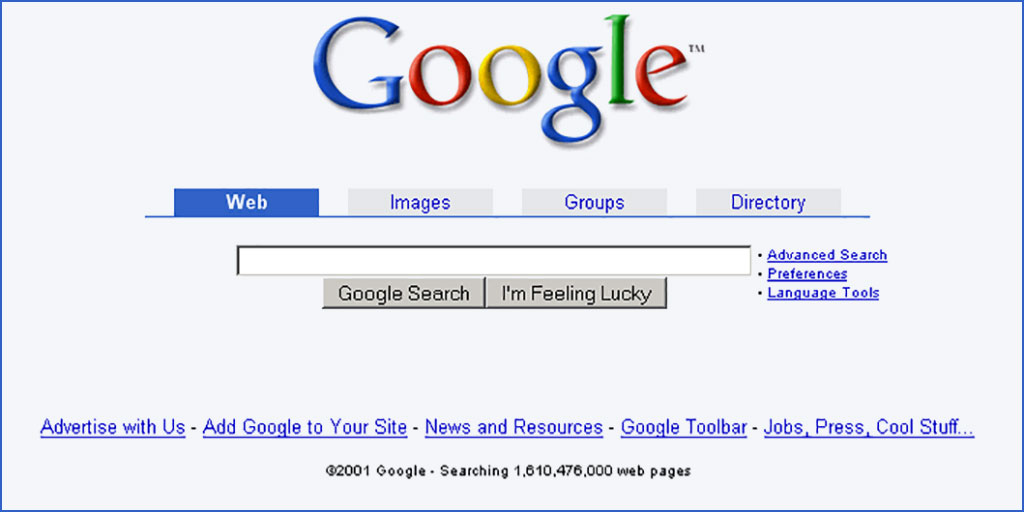 Google z 1998.