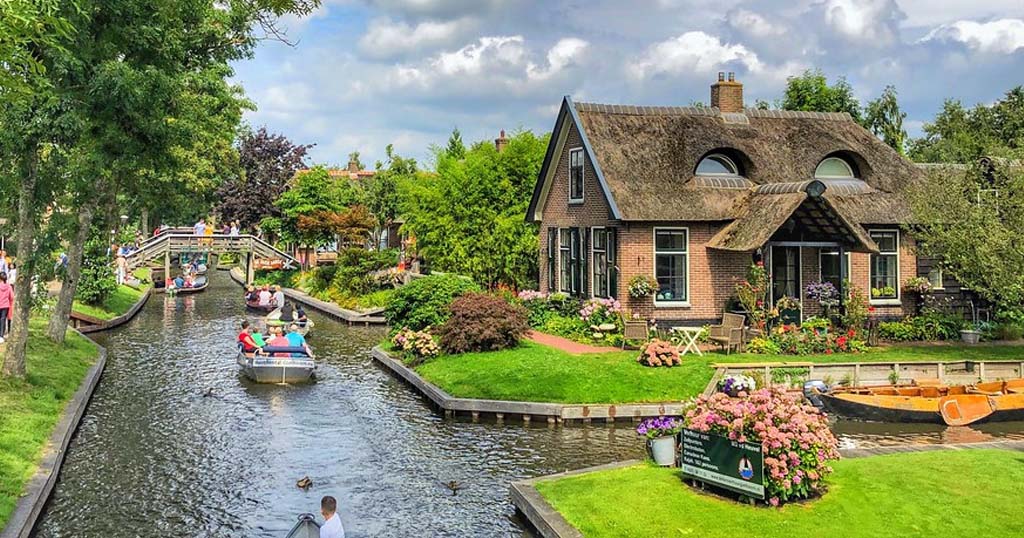 wieś na wodzie Giethoorn