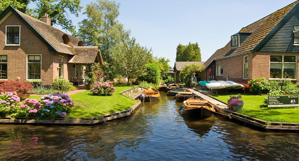 wieś na wodzie Giethoorn