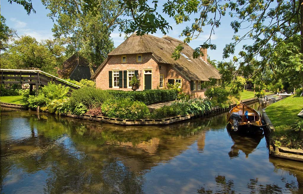 wieś na wodzie Giethoorn