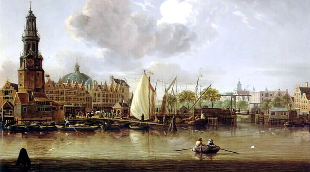 Port śledziowy w Amsterdamie