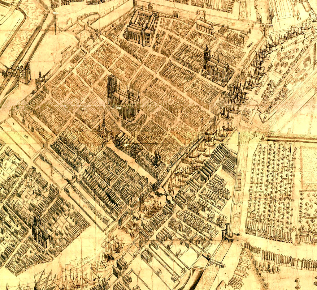 plan Gdańska 1600