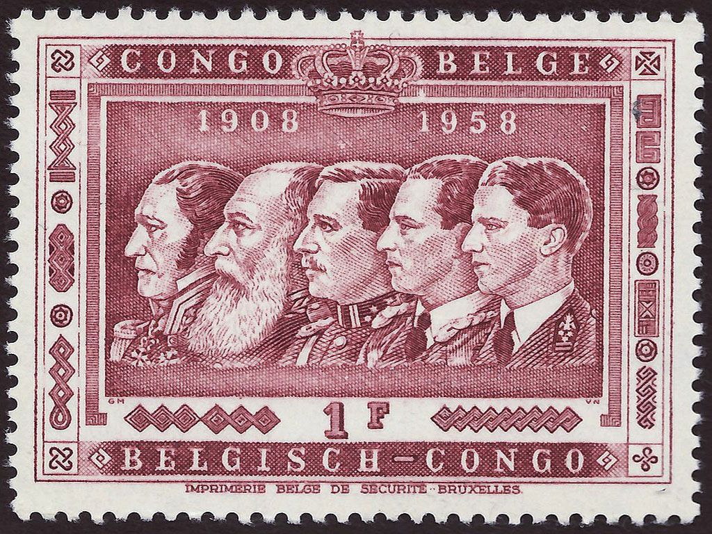 belgijski znaczek Kongo