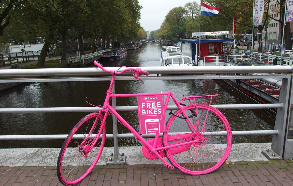 na rowerze Amsterdam