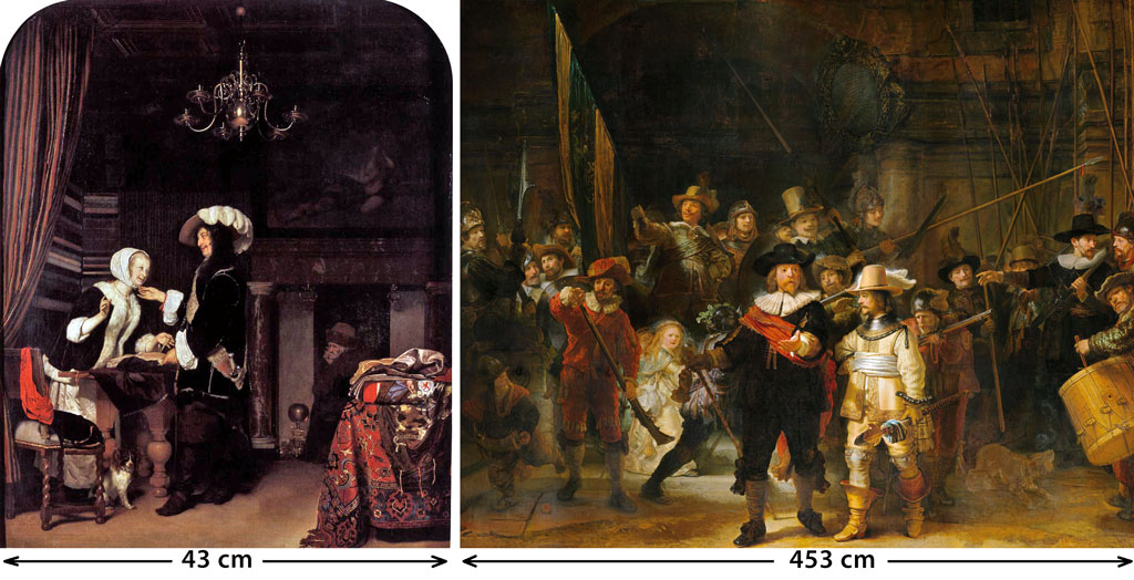 Mieris i Rembrandt