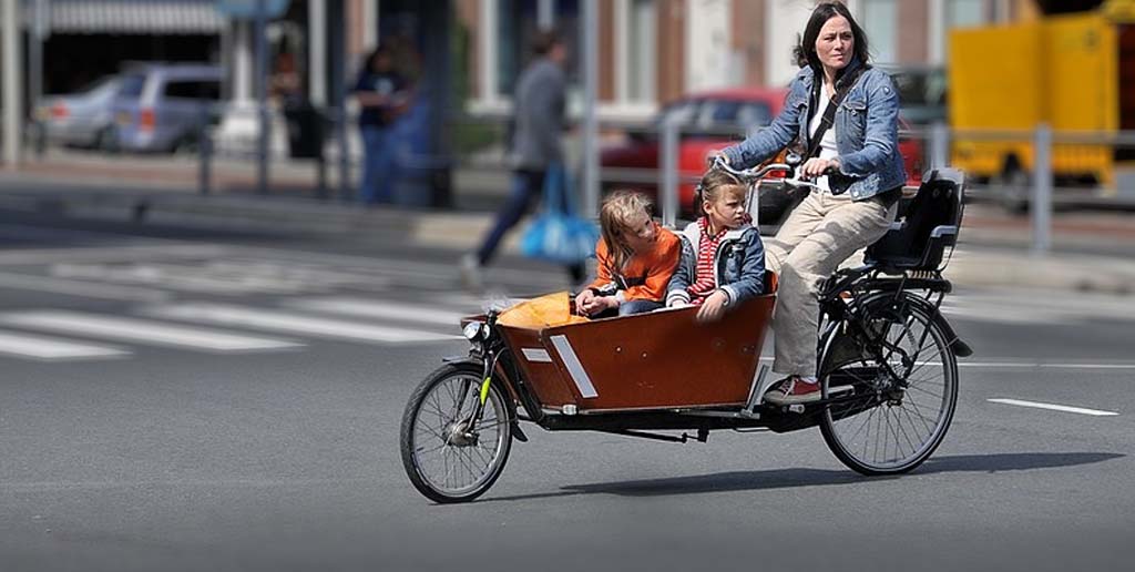 rower w Amsterdamie