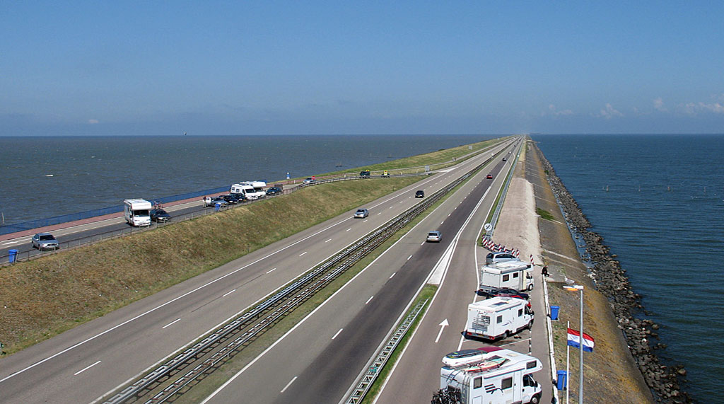 tama - wał Afsluitdijk