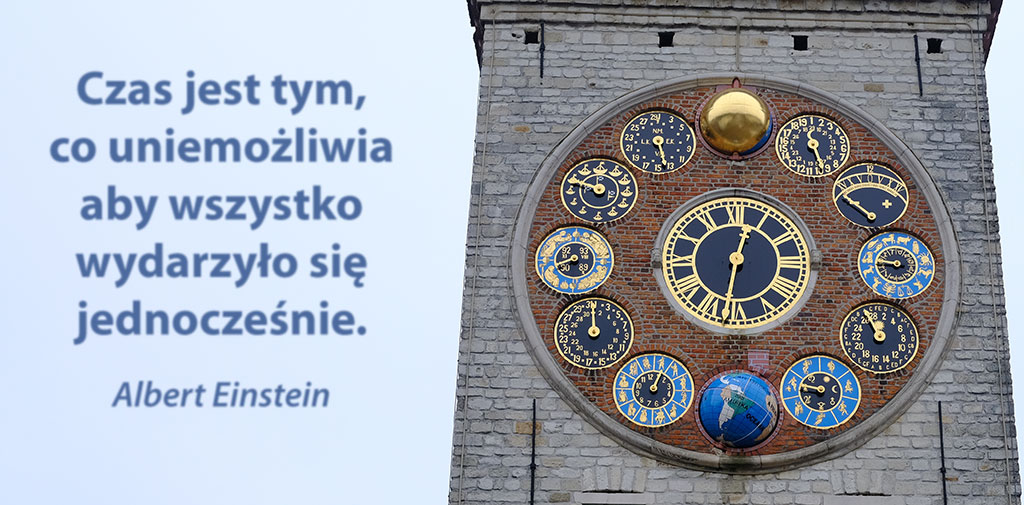 czas według Einsteina