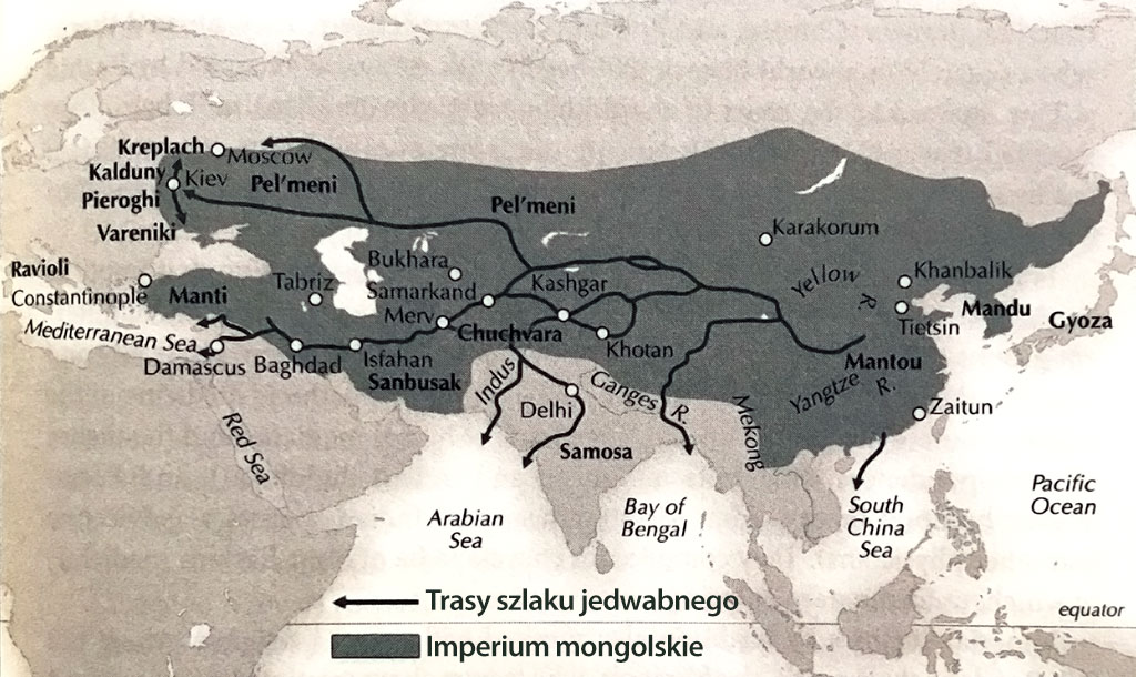 jedwabny szlak pierogów