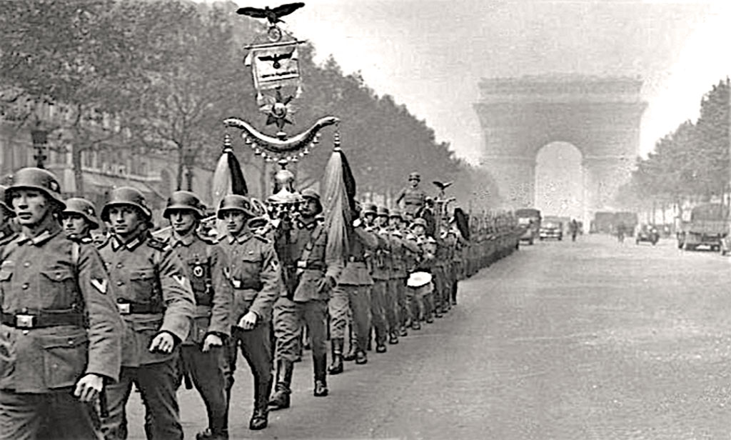 wkroczenie Niemców do Paryża